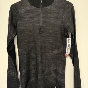 Smartwool Black Turtleneck Sweater